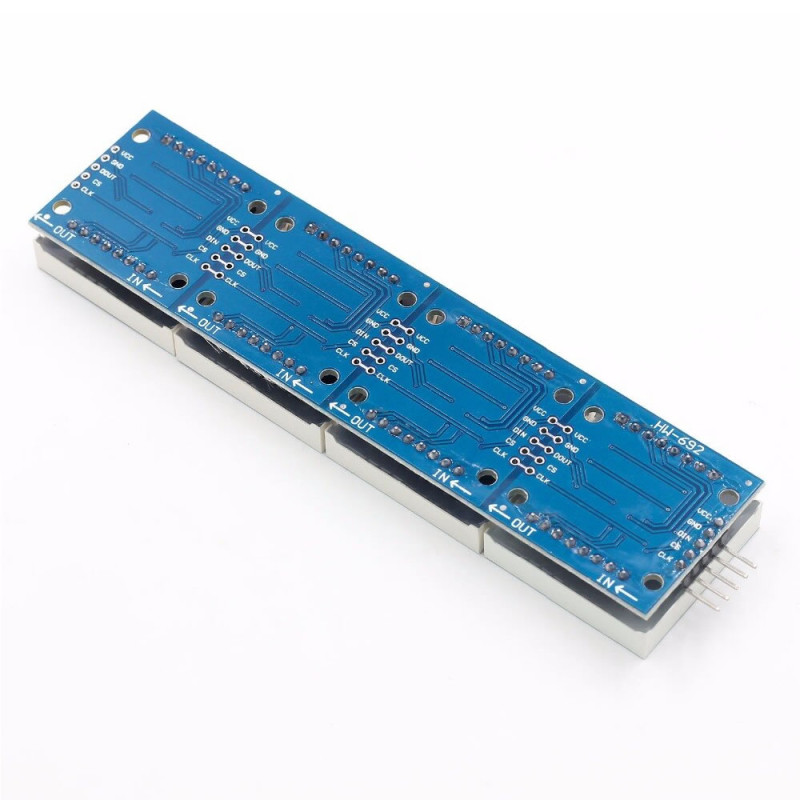 MAX7219 4-Unit Dot Matrix Module