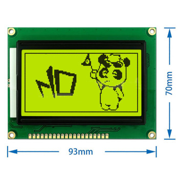 12864B V2.0 Green Graphic Lcd Module