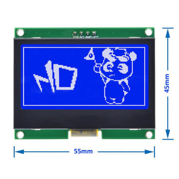 IIC GM12864 Glcd Blue