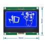 IIC GM12864 Glcd Blue