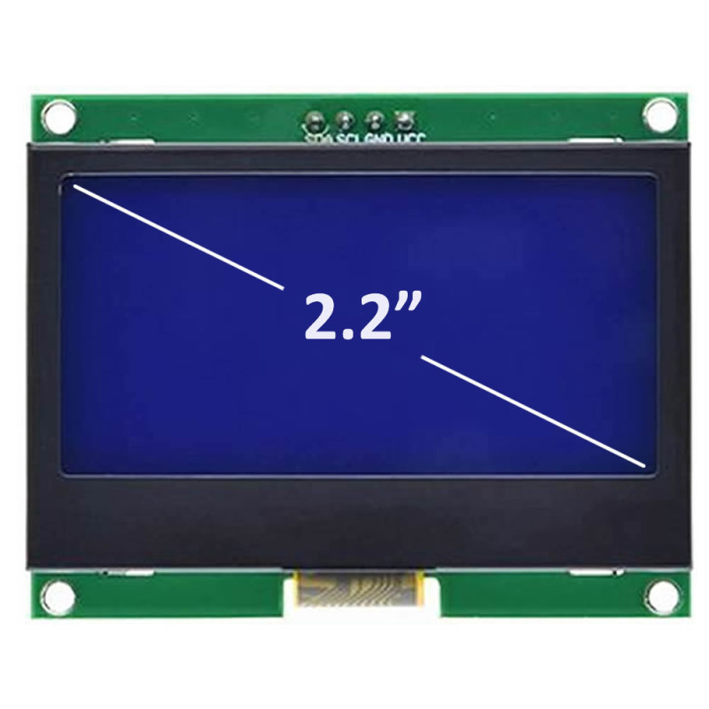 IIC GM12864 Glcd Blue