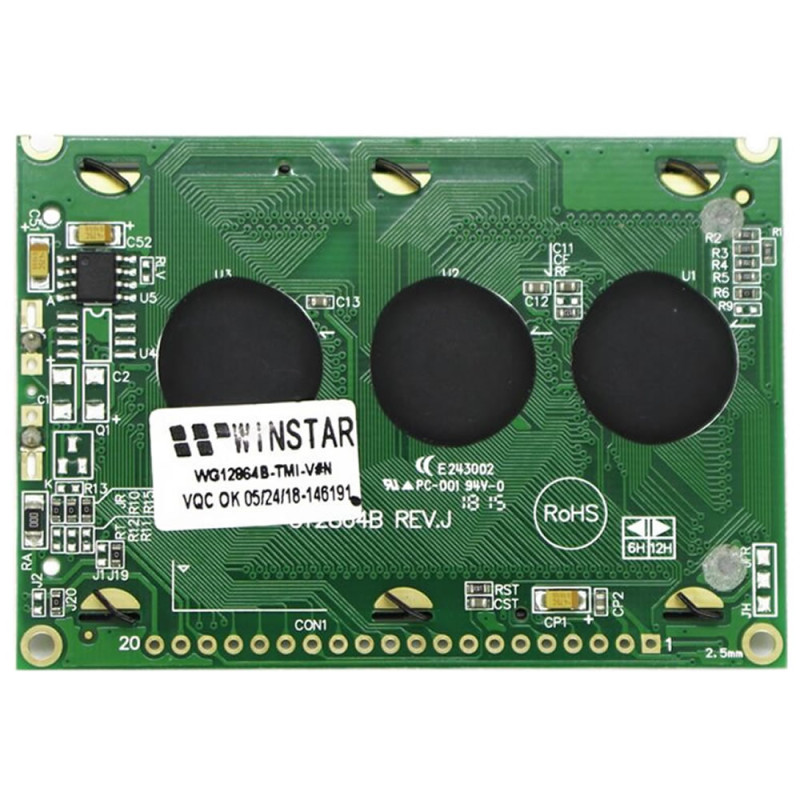 WG12864B Blue Graphic Lcd Module