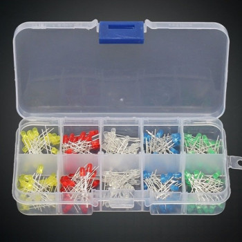 100 pcs 5mm Led Set Boxed