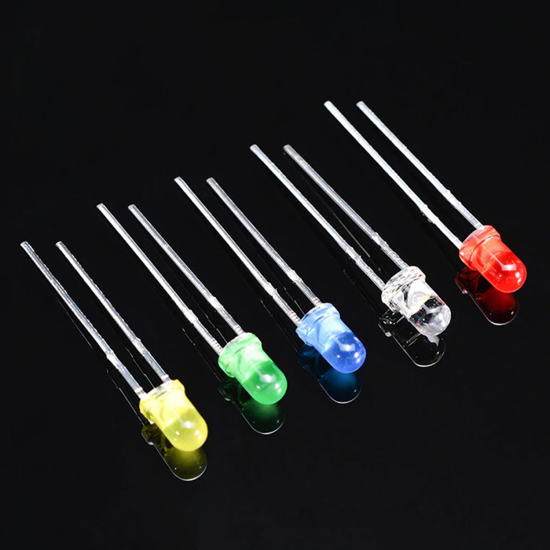 100 pcs 5mm Led Set Boxed