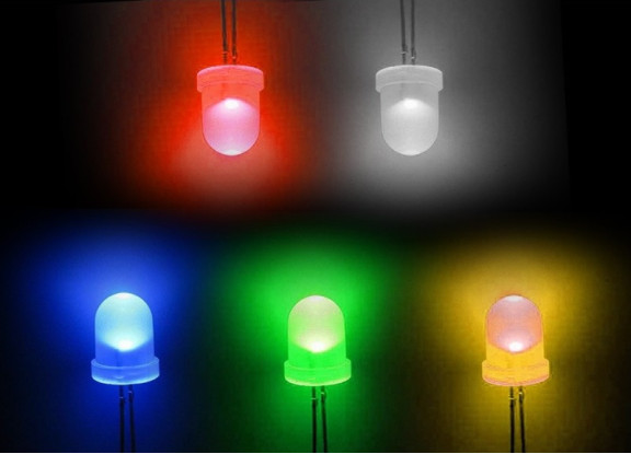 100 pcs 5mm Led Set Boxed