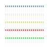100 Pcs 5mm LED Set