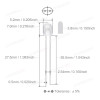 100 Pcs 5mm LED Set