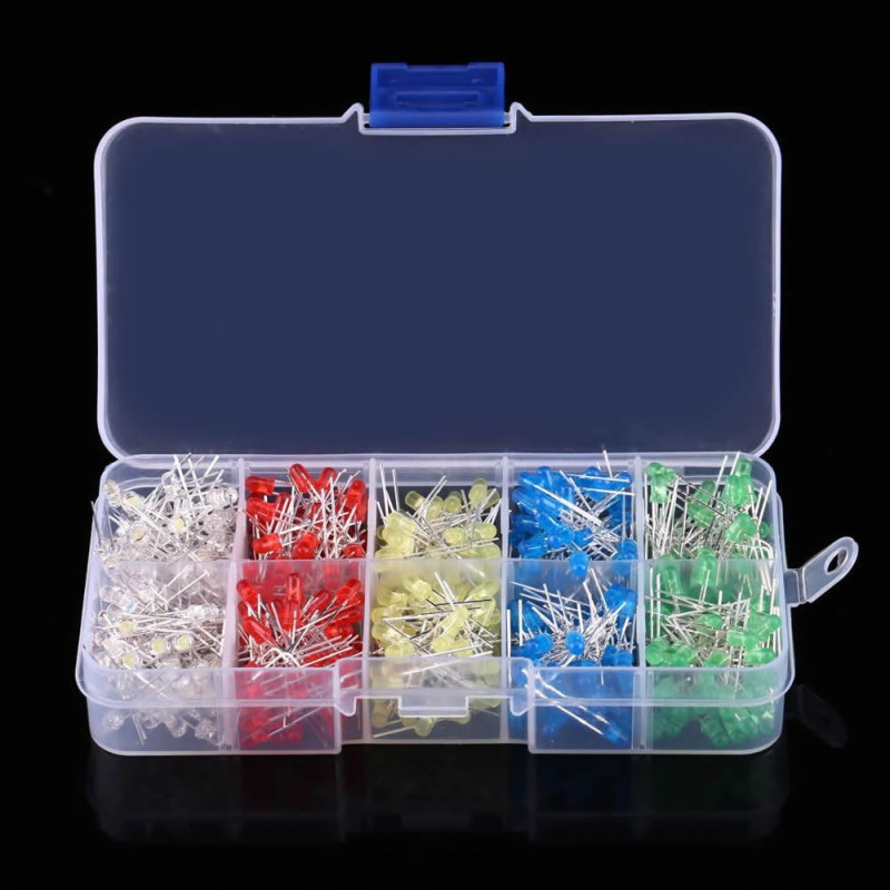 500 Pcs 5mm Led Set Boxed