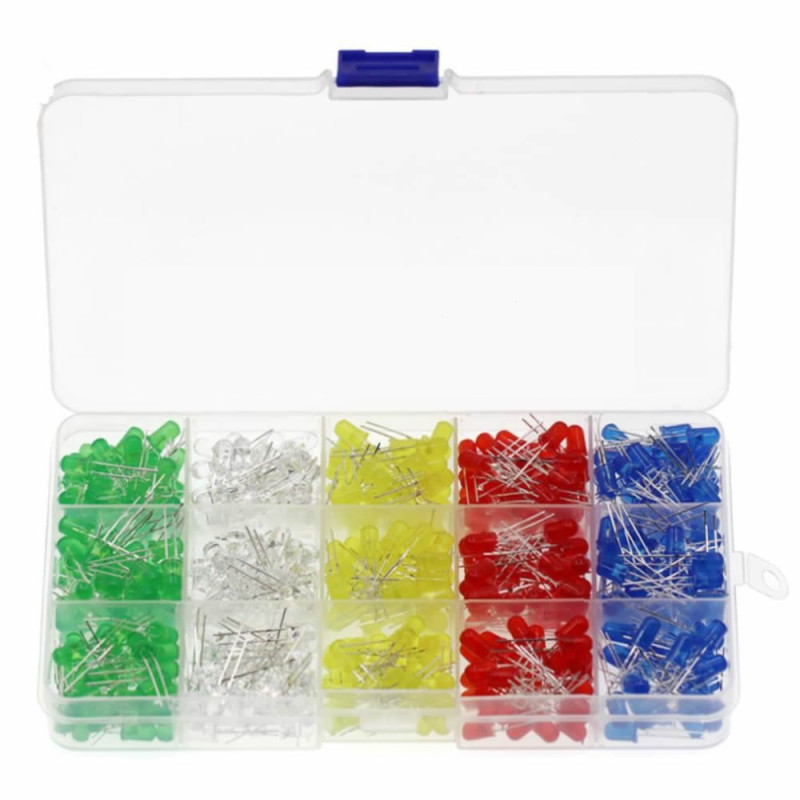 500 Pcs 5mm Led Set Boxed