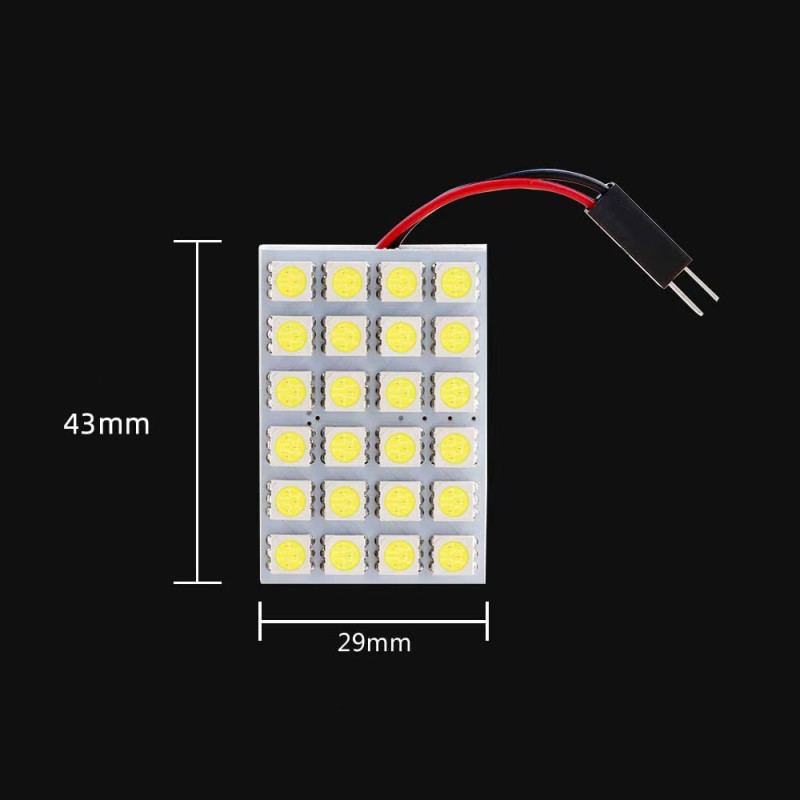 24 Led 5050 Smd Board White