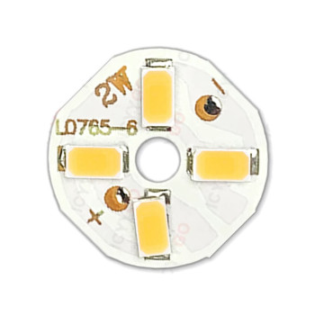5730 6V 2W White 20mm 4 Led Module