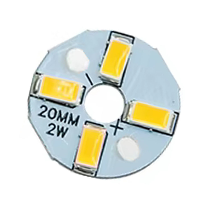 5730 6V 2W White 20mm 4 Led Module