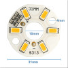 5730 5V 3W Yellow Led Module