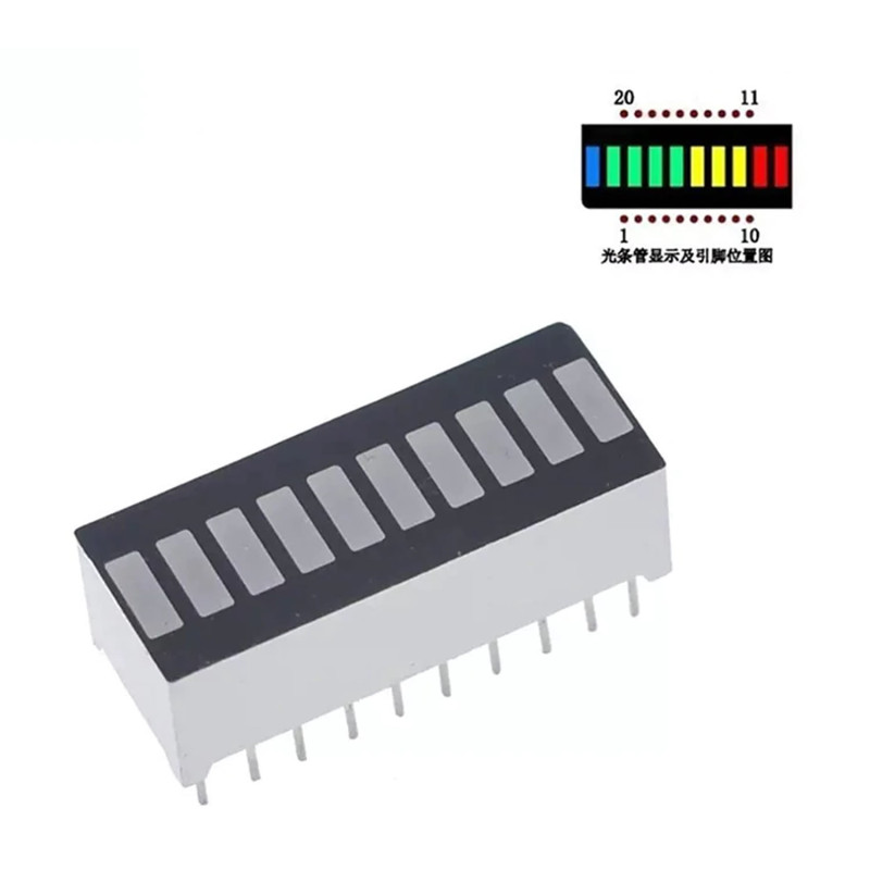 4 Color Bar Led 10 Segment