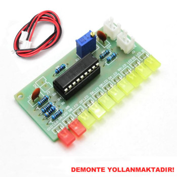 LM3915 10 Led Vumetre Kit