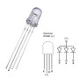 5mm Rgb Led Ortak Anot
