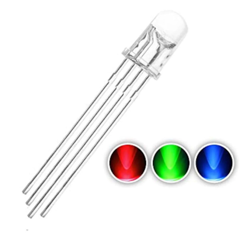 5mm Rgb Led Ortak Anot