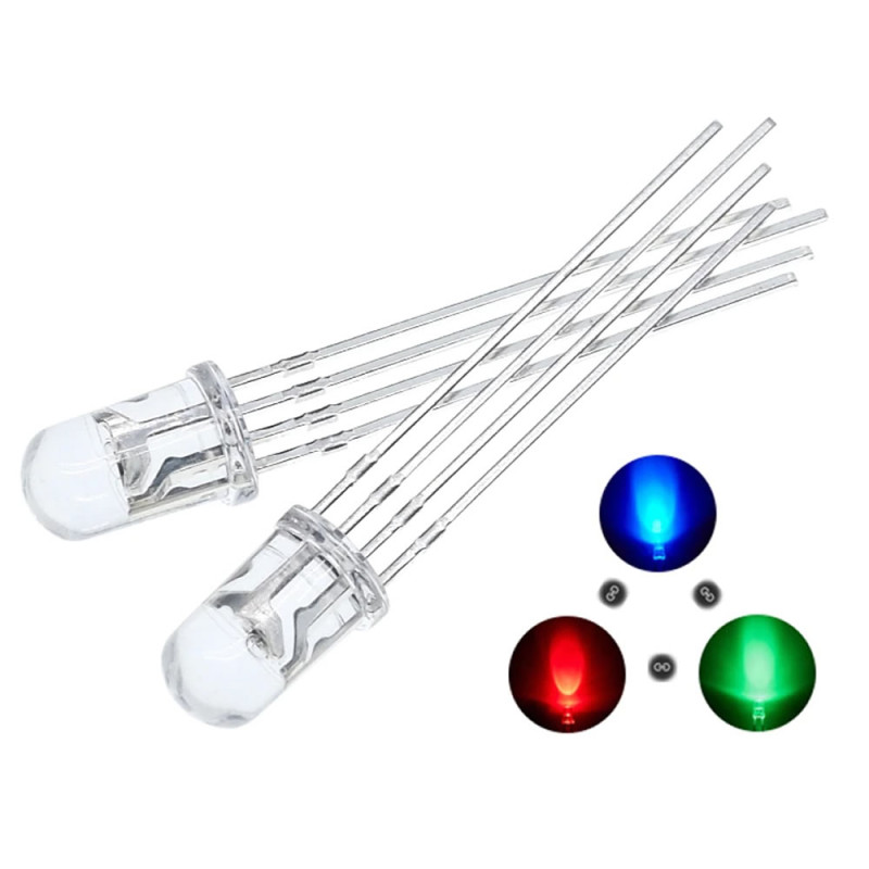 5mm Rgb Led Ortak Anot