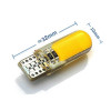 T10 Silicone Yellow Led