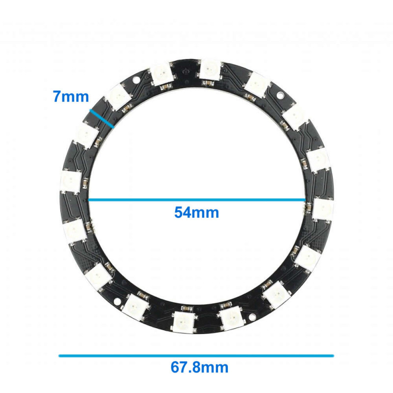 16 Led Ring WS2812B 5050 Rgb Led