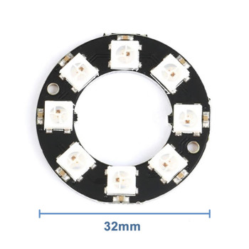 8 Piece Ring WS2812B 5050 RGB LED
