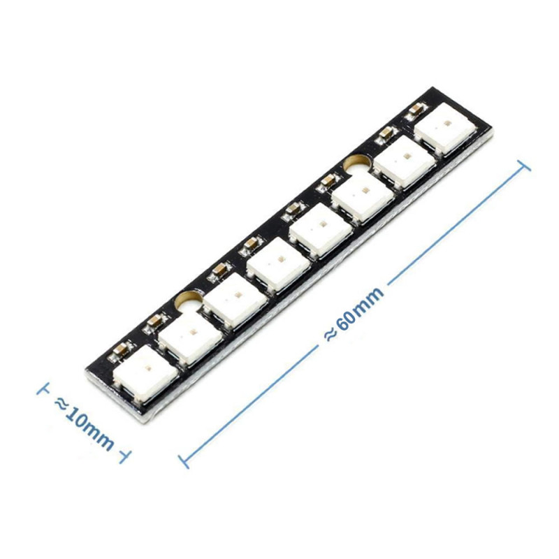 8x WS2812B 5050 RGB LED