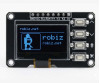 0.96 128x64 Oled Lcd Blue With Buttons