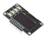 0.96 128x64 Oled Lcd Blue With Buttons