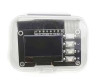 0.96 128x64 Oled Lcd Blue With Buttons