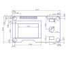 1.3 White Oled Encoder 2x Button