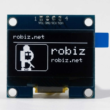 1.3 IIC Oled Lcd White