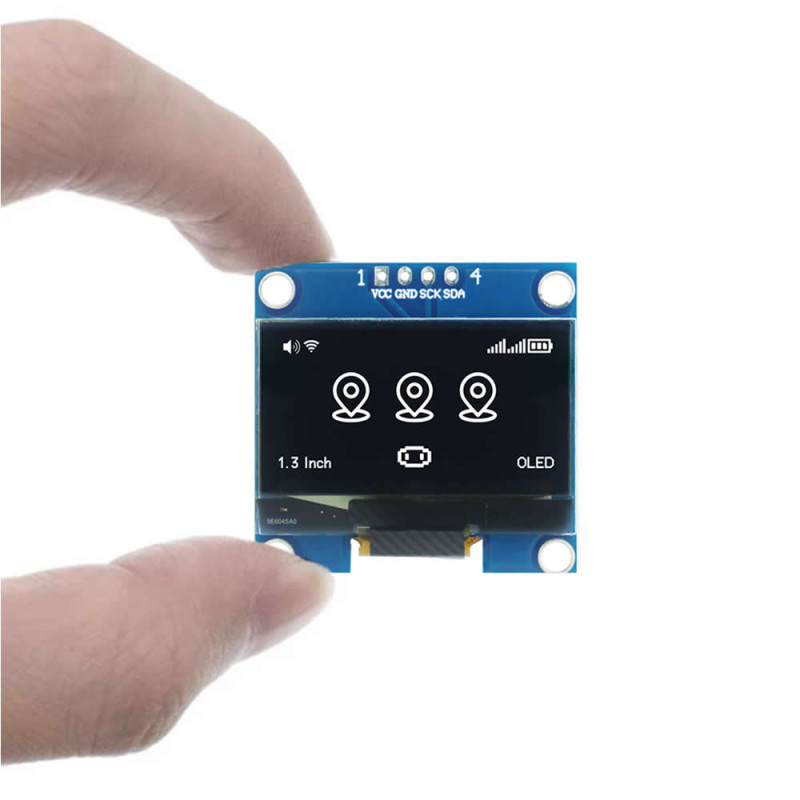 1.3 IIC Oled Lcd White