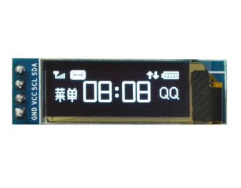 128x32 OLED LCD 0.91" BEYAZ