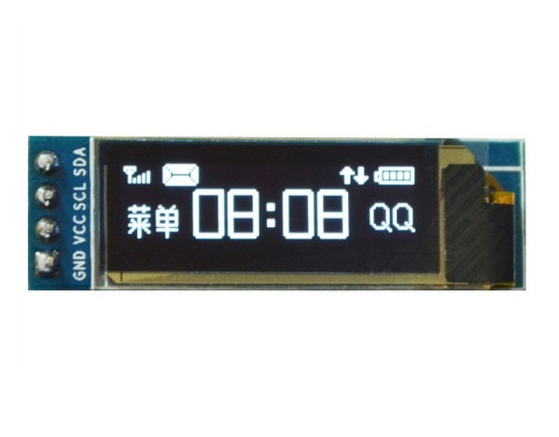 128x32 OLED LCD 0.91" BEYAZ