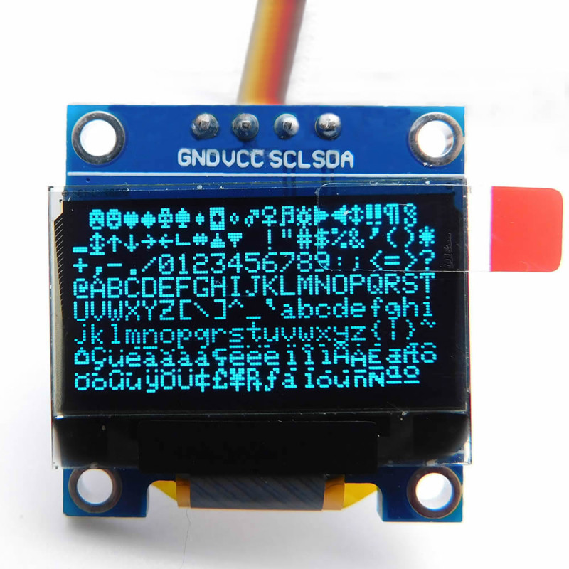 128x64 OLED LCD 0.96