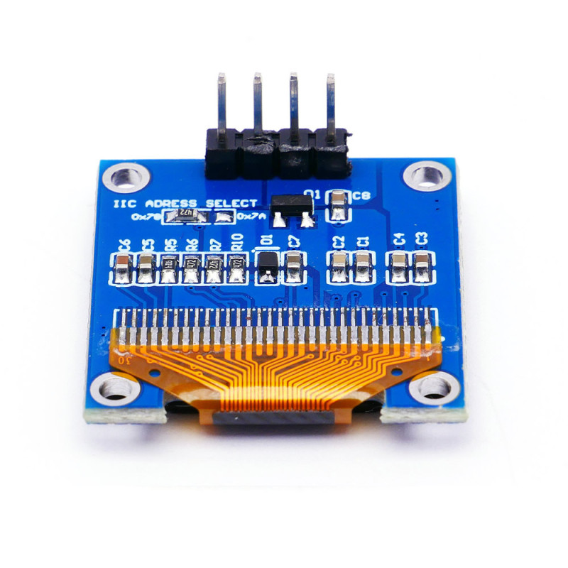 0.96 Inch Beyaz Oled Lcd Modül