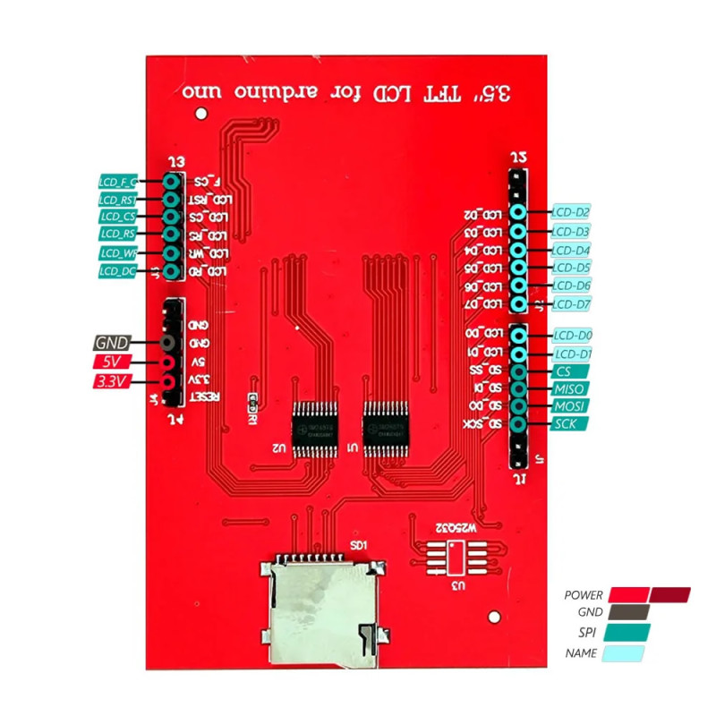3.5 TFT LCD Module + Touch