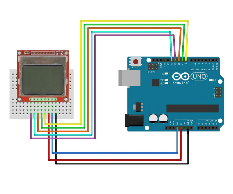5110 84x48 Lcd Module