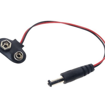 9V Pil Adaptör Dönüştürücü Kablo