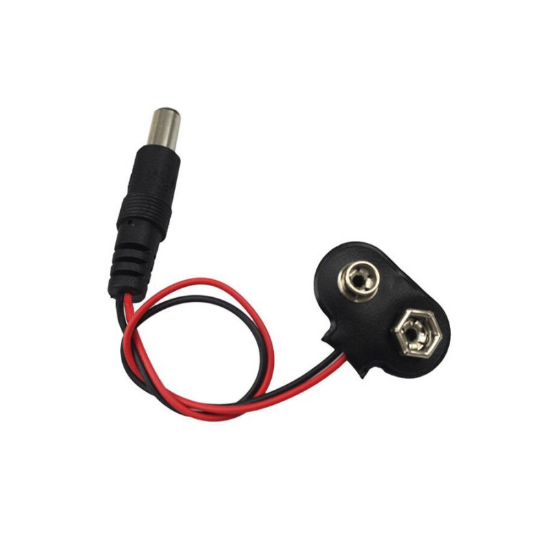 9V Battery Adapter Converter Cable