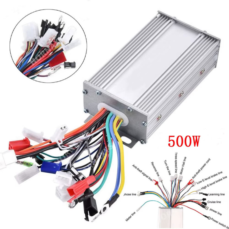 500W Fırçasız DC Motor Sürücü