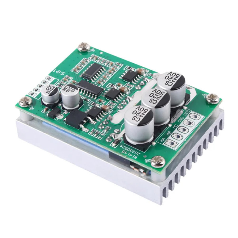 Soğutuculu 15A 36V DC 500W Fırçasız Motor Sürücü