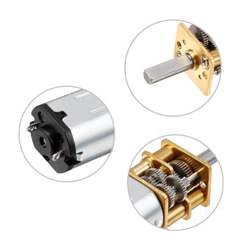 12V 30Rpm Micro Dc Motor GA12-N20