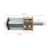 12V 30Rpm Micro Dc Motor GA12-N20