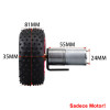 12V 5Rpm JGA25-370 Gear Reducer DC Motor