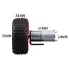 12V 30Rpm JGA25-370 Redüktörlü DC Motor