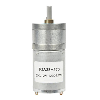 12V 1200Rpm JGA25-370 Gearmotor DC Motor