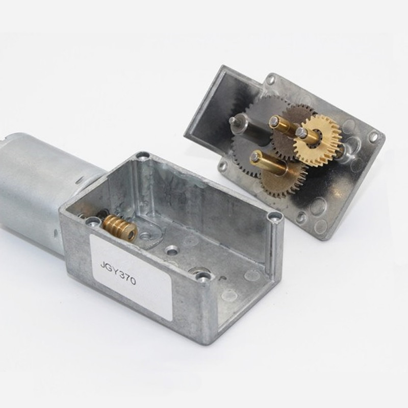 12V 5Rpm JGY370 Redüktörlü DC Motor