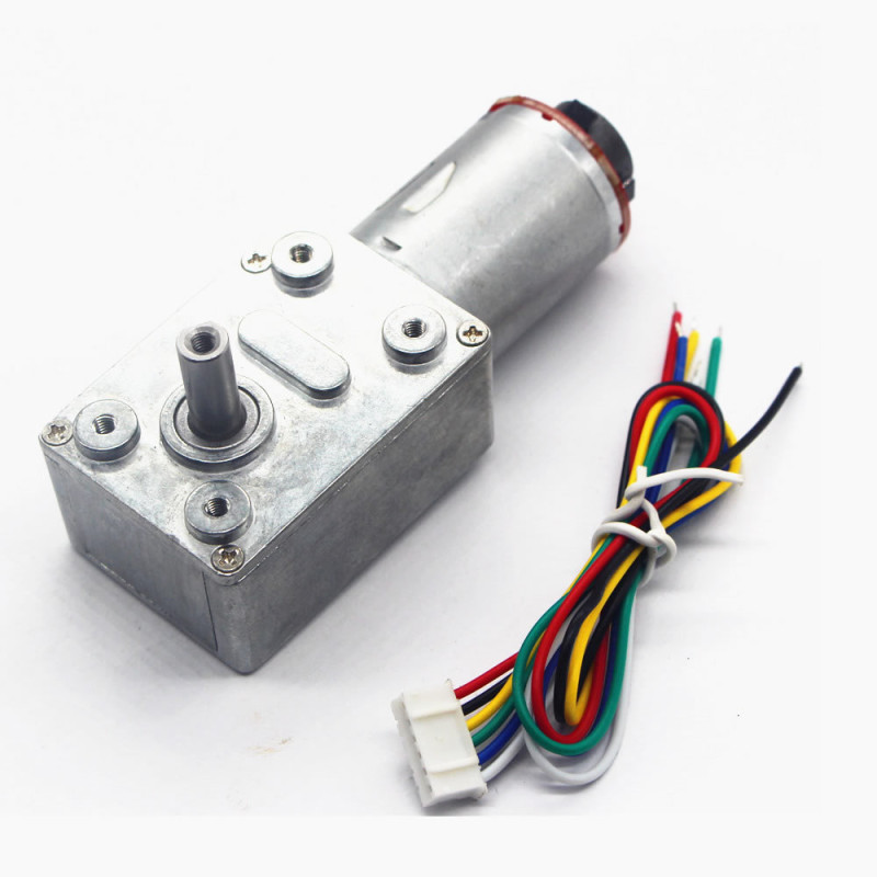 JGY-370B DC Motor 12V 30Rpm Encoder
