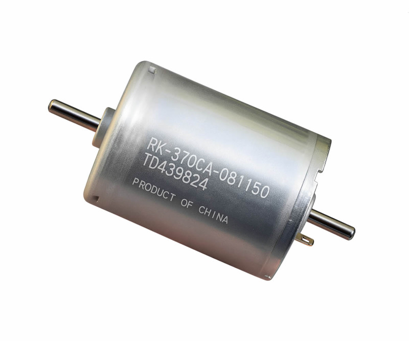 RK-370CA Dual Shaft DC Motor